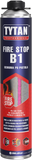 קצף מעכב בעירה TYTAN FIRE STOP B1 לאקדח 750 מ״ל
