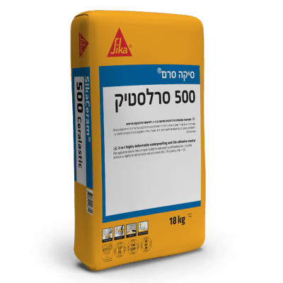 סיקה סרם סלסטיק 500 - חומר איטום והדבקת אריחים חדשני באספקה מהירה ומחירים נוחים