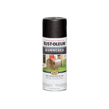 ספריי צבע למתכת מרוקע RUST-OLEUM בגימור מרוקע ליישום ישיר על חלודה – ספריי מתכת עמיד לגדרות, ברזל וריהוט גינה.