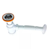 סיפון משורשר 1/4 1 לכיור רחצה – התקנה מהירה