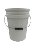 פח/דלי ריק לבן 18 ליטר + מכסה