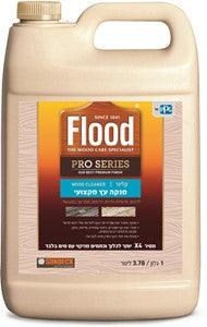 Wood Cleaner Flood – חומר ניקוי מקצועי לעץ חיצוני, מנקה עמוק עץ דקים, פרגולות, גדרות ורהיטי גן, מסיר עובש, טחב ולכלוך, מוכן לשימוש ללא דילול