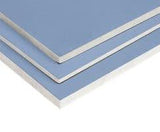 לוח גבס כחול אורבונד טמבור – לוח גבס עמיד באש ובמים, קל משקל, לשימוש פנימי וחיצוני בחדרים רטובים ומבנים חיצוניים עם עמידות לעובש ולחות