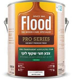צבע חצי שקוף לעץ Flood עם שילוב שמן חודרני וגימור אקרילי, להגנה ותחזוקה של עץ חיצוני במראה טבעי ועמידות גבוהה נגד שמש, לחות וטחב