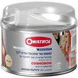 שפכטל פוליאסטר דו-רכיבי גמיש לתיקון עץ מבית קוסמו ווד – מתאים לרהיטים, דקים, משקופים ויישום חיצוני או פנימי