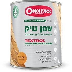 שמן טיק חודרני Owatrol לעץ חיצוני – מגן על ריהוט גן, פרגולות ודקים, מדגיש את המראה הטבעי ומונע סדקים ודהייה