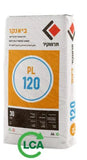 טיח ביאנקו PL 120 תרמוקיר – שק 30 ק"ג של טיח צמנטי לבן עמיד במים, מתאים ליישום בחדרים רטובים וליישור תשתיות צמנטיות פנימיות ללא צורך באיטום נוסף