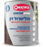 פוליטרול דק Owatrol – שמן חודרני מקצועי לחידוש צבע דק סינטטי שדהה מחשיפה לשמש וזיהום