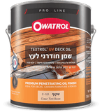 שמן חודרני לעץ Owatrol Textrol – שמן עץ איכותי להגנה על דקים, פרגולות ורהיטי גן, מתאים לעץ חיצוני, עמיד למים וקרינת UV