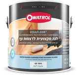 לכה מקצועית לרצפות עץ ופרקט על בסיס מים מבית Owatrol – גימור שקוף ומבריק או מט, עמידות גבוהה לשחיקה, הגנה מפני מים וכתמים, מתאים לכל סוגי פרקט ורצפות עץ, כולל מדרגות ועץ מלא.