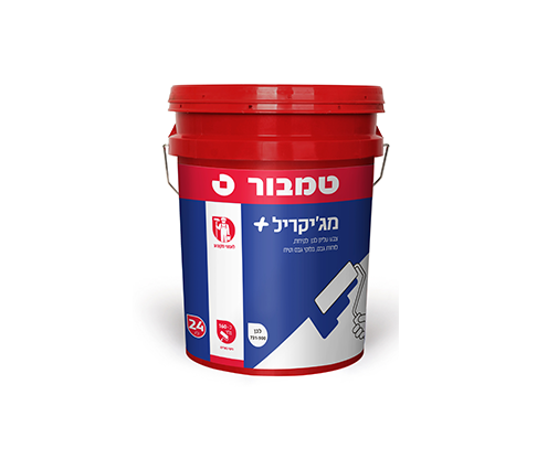 מגיקריל לבן 15 ליטר טמבור