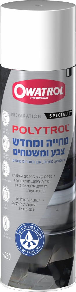 פוליטרול מחדש ומחייה פלסטיק, משטחים וצבע ישן Owatrol