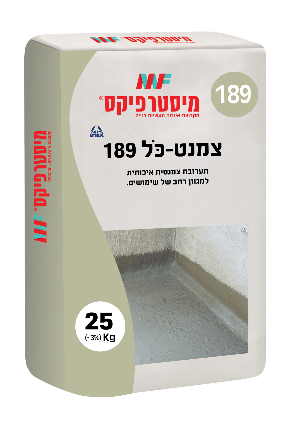 צמנט-כֹל 189 25 ק"ג מיסטר פיקס