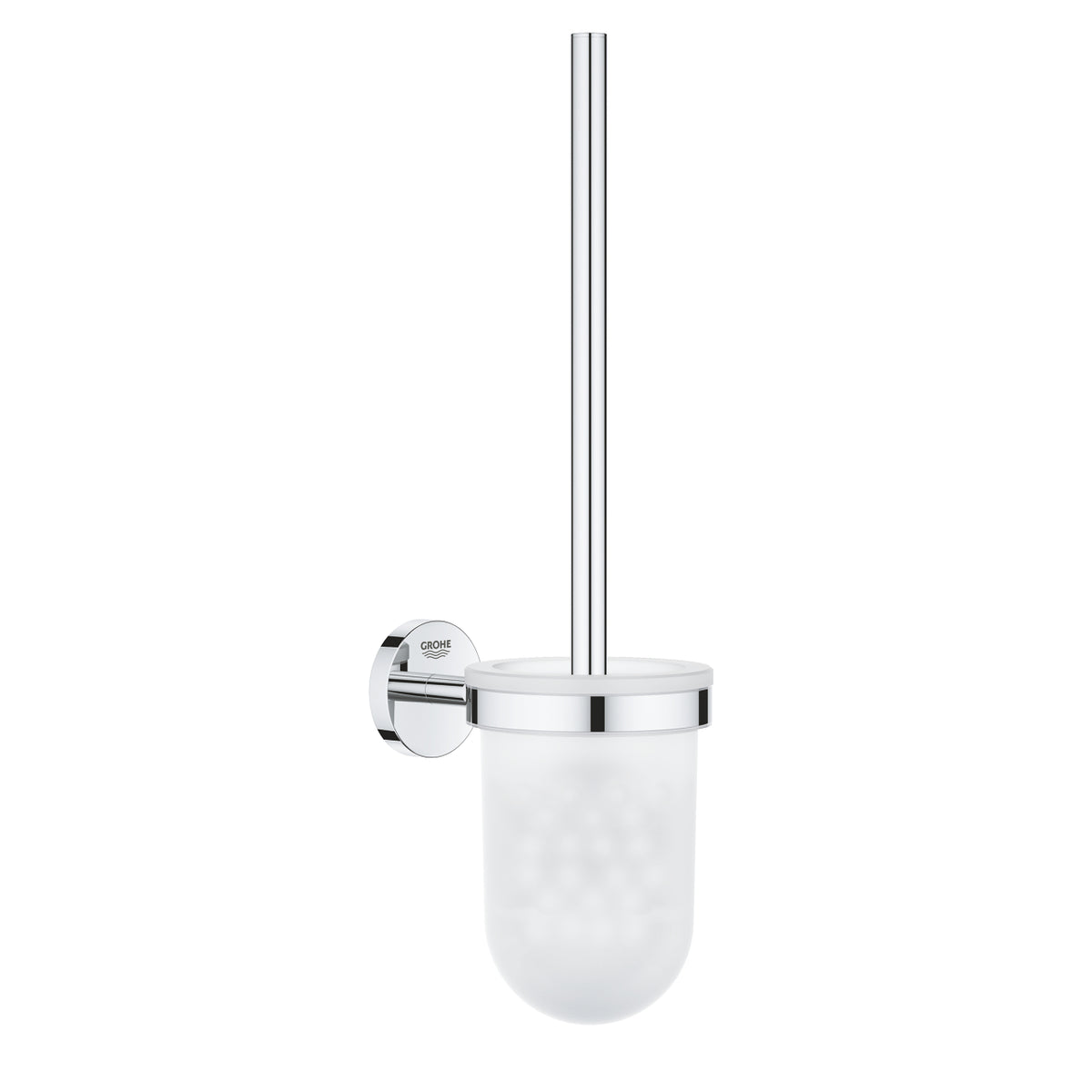סט מברשת לאסלה GROHE BauCosmopolitan כרום – התקנה על הקיר