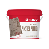צבע אפקט בטקסטורת משי פראי טמבור