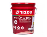 צבע סופרקריל מט+ לבן טמבור