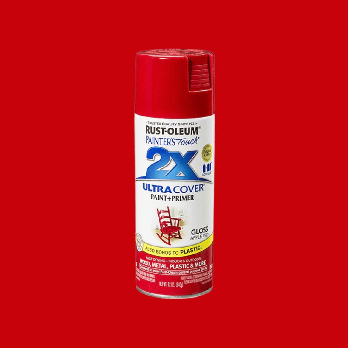 ספריי צבע כיסוי כפול Rust Oleum 2X