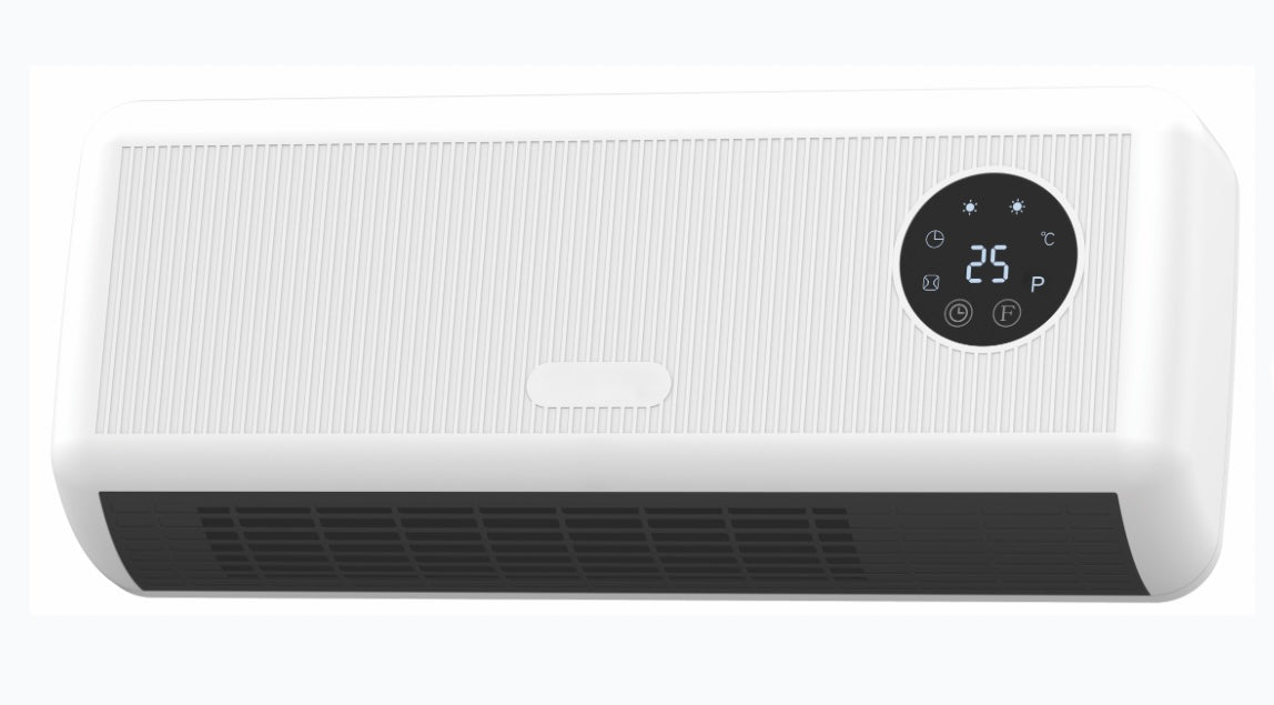 תנור אמבטיה תלוי לחדר האמבטיה – Hamat | מפזר חום עם צג LED ושלט