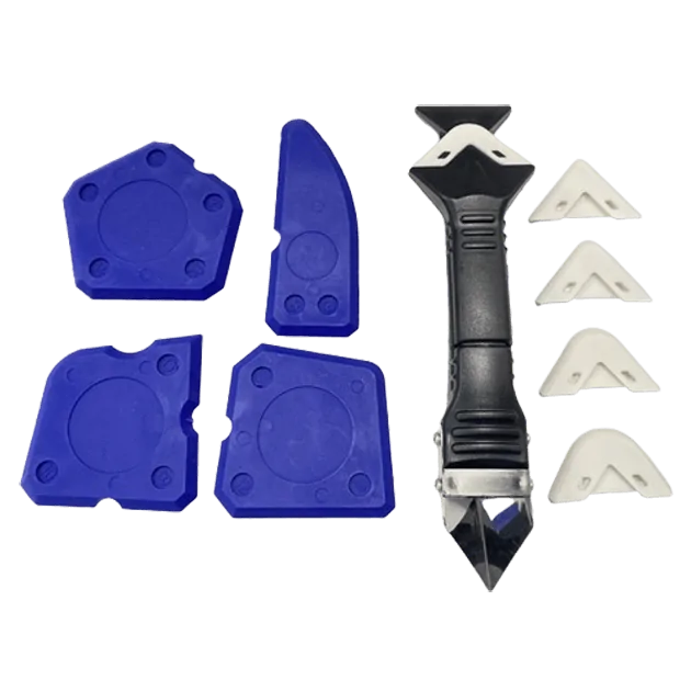 סיליקון פיניש + שפכטל מקצועי לעבודה עם סיליקון, מסטיקים ורובה