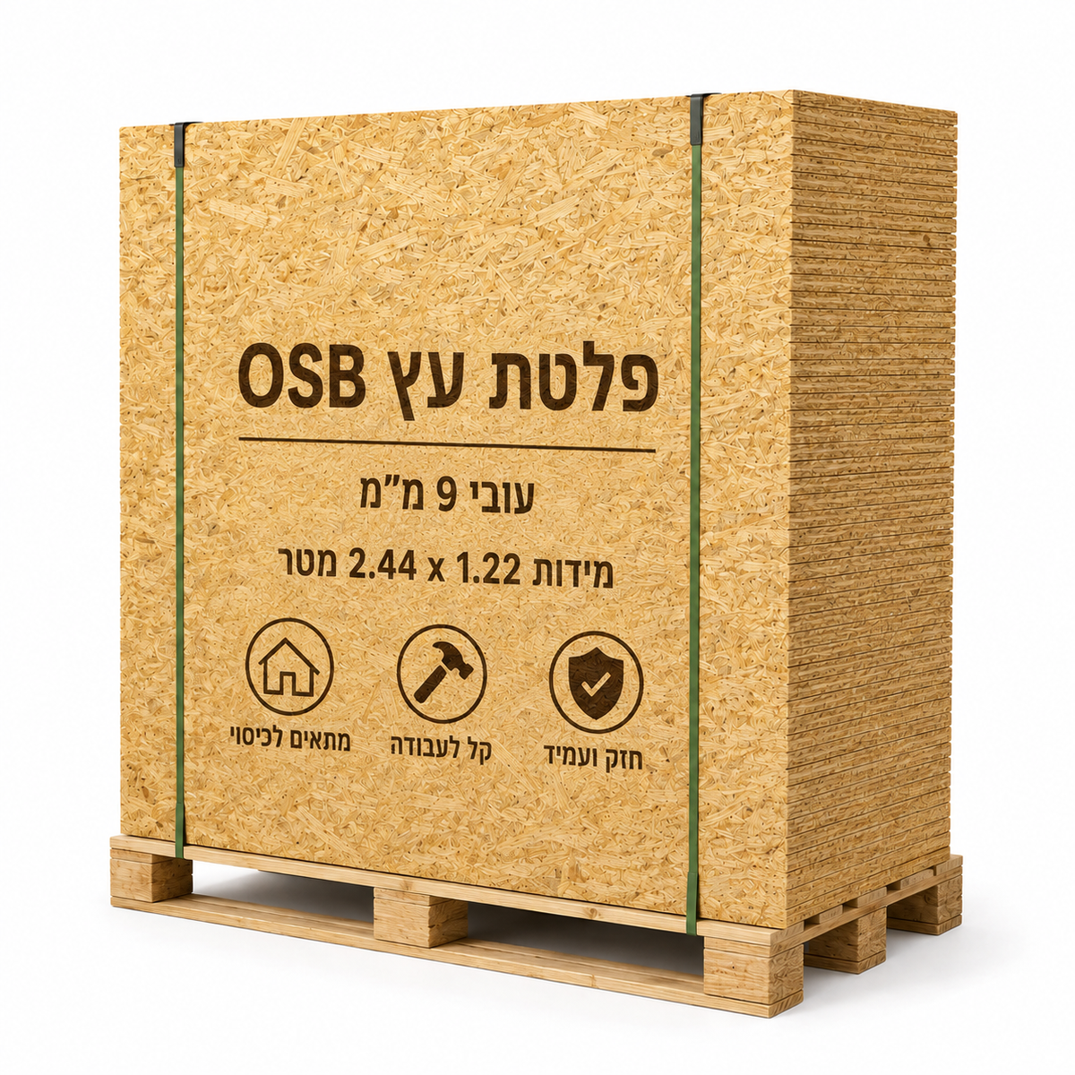 פלטות עץ OSB