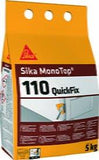 מלט מהיר לתיקון בטון ולעיגון Sika Monotop 110 QuickFix 5 ק״ג – מלט מקצועי מוכן לשימוש