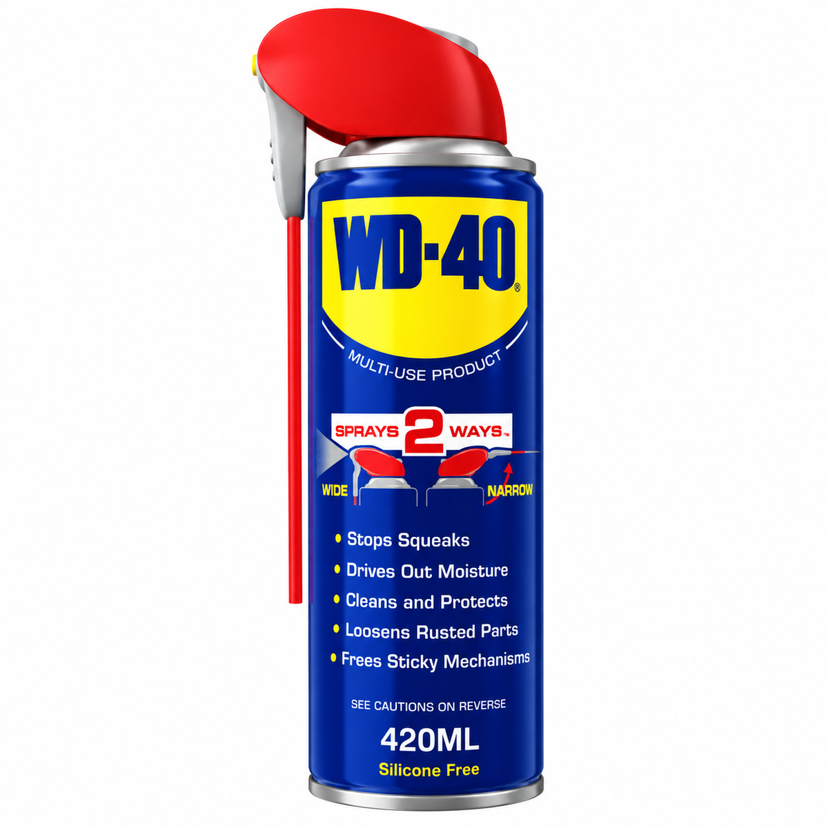 תרסיס שימון ואחזקה WD40 420ML - ספריי שמן נגד חלודה