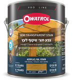 צבע לעץ חצי שקוף בשכבה אחת בלבד- אווטרול