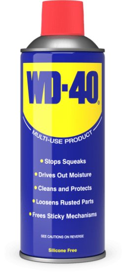 תרסיס שימון ואחזקה WD40 200ML - ספריי שמן נגד חלודה